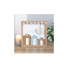 Ocean Air Salty Hair 3D Shell Beach Hut MDF Plaque